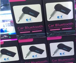 Avec boîte de vente au détail Universal 3.5mm Streaming Car A2DP sans fil Bluetooth V3.0 EDR AUX o Adaptateur de récepteur de musique pour téléphone MP3 voiture 3.06857610