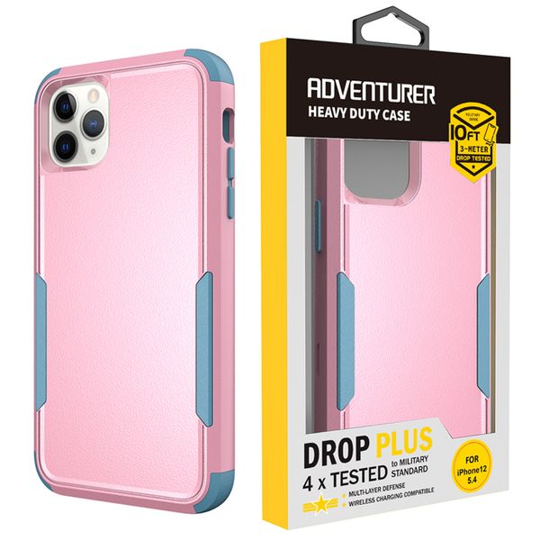 Avec emballage de vente au détail Pare-chocs Heavy Duty Adventurer Cases Defender Phone pour iPhone 14 13 12 11 Pro Max XR XS 7 8 SE2 6 6S Plus Samsung S21 FE Ultra A12 A32 5G A52 A02S