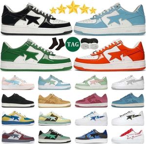 avec des chaussures de course Hommes Femmes Designer Baskets Skate Chaussures Noir Sax Orange Combo Rose Pastel Vert Camo Bleu Daim Hommes Formateur vente chaude