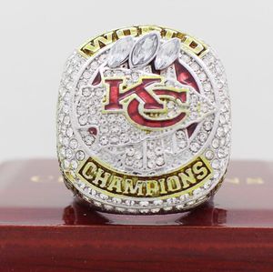 Met zijstenen Fantasy Football Loser Championship Trophy Ring Laatste plaats Award voor League Size 8-14 Drop Delivery Sieraden Dhp1C