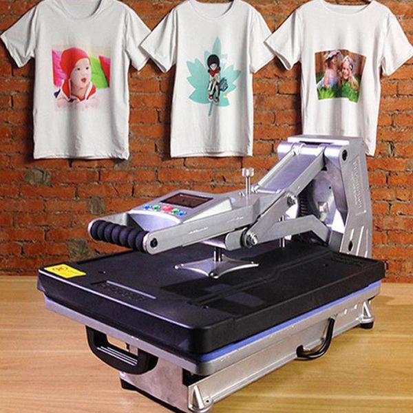 Sans hydraulique grand Format 16x20 pouces t-shirt presse à chaud Machine Sublimation imprimante pour taie d'oreiller/coque de téléphone