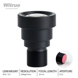 Witrue 4K-cameralens 8 Megapixel M12 vaste lenzen 35 mm 118 inch met 650 nm IR-filter voor actiecamera's 231226