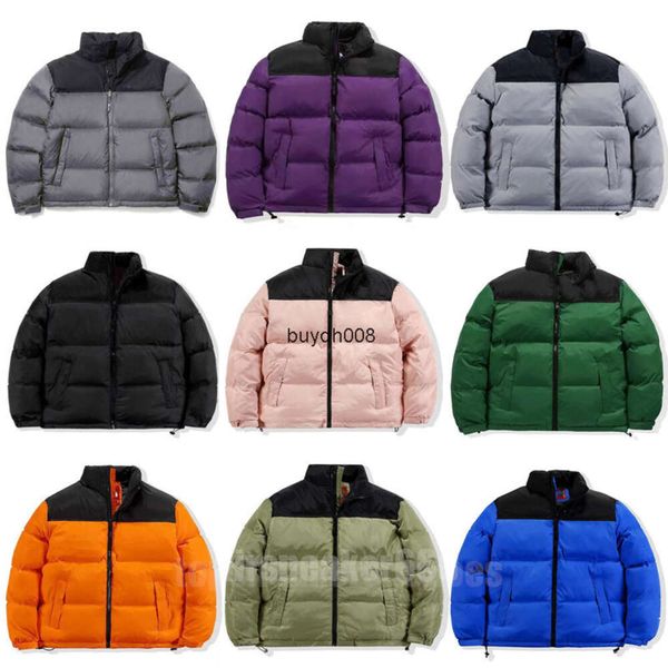 Wj Parkas de plumón para hombres y mujeres Chaqueta acolchada marrón Chaquetas Abrigo de diseñador Cremallera Veste con capucha negra Estampado de letras Esquí de invierno Prendas de abrigo cortas para ropa de pareja femenina