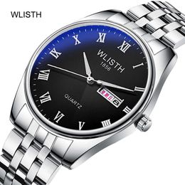 Wlisth couple watch paire quartz watch watch watch watter fashion étancheproofing glow business watch mec's watch