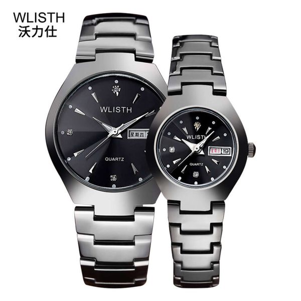 WLISTH Couple Watch Pair Watch Watch Imperproping Quartz Watch