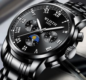 Racing Wlisth Mens Classic Horloges Mannelijke Business Nightlight Watch 2021 Waterdichte horloge