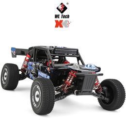 WLTOYS 1/12 124018 2.4G 4WD 55 km/H Metal Chassis RC CAR OFF-ROAD TRACHTER 3000 MAH RACING RACE RAP VEILIGING Voertuigmodellen Kids speelgoed