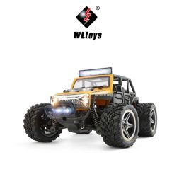 Wltoys 1/22 22201 1/32 322221 2,4g Mini RC Car 2WD Véhicule hors route avec des jouets de camion à télécommande légers pour enfants