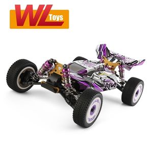 WLTOYS 124019 Hoge snelheid Racing Auto 60km / H 1/12 2.4 GHz RC Auto Off-Road Drift Auto RTR 4WD Aluminium Legering Chassis Zinklegering Gear 211029