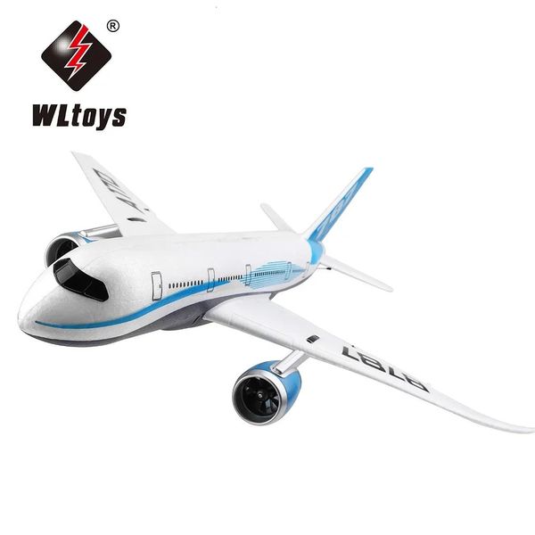 WLTOYS A170 RC PLIVE jouet epo Craft mousse électrique à distance de télécommande à la télécommande Avion Aire d'aile fixe 240510