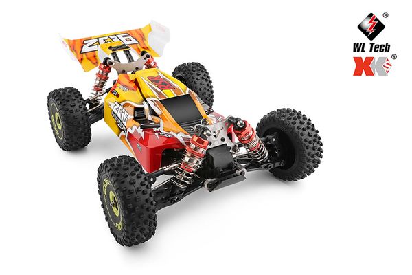 WLtoys Voiture RC, Voiture télécommandée à grande vitesse 75 km/h, camion tout-terrain, 2,4 G sans balais 4 roues motrices, jouets pour adultes, cadeaux d'anniversaire de Noël pour enfants, USEU