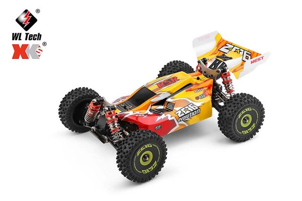 WLtoys Voiture RC, Voiture RC à Grande Vitesse Télécommandée 75KM/H, Camion Tout-Terrain, 2.4G Brushless 4WD Dérive Électrique Jouets pour Adultes, Cadeaux d'anniversaire de Noël pour Enfants, 2-2