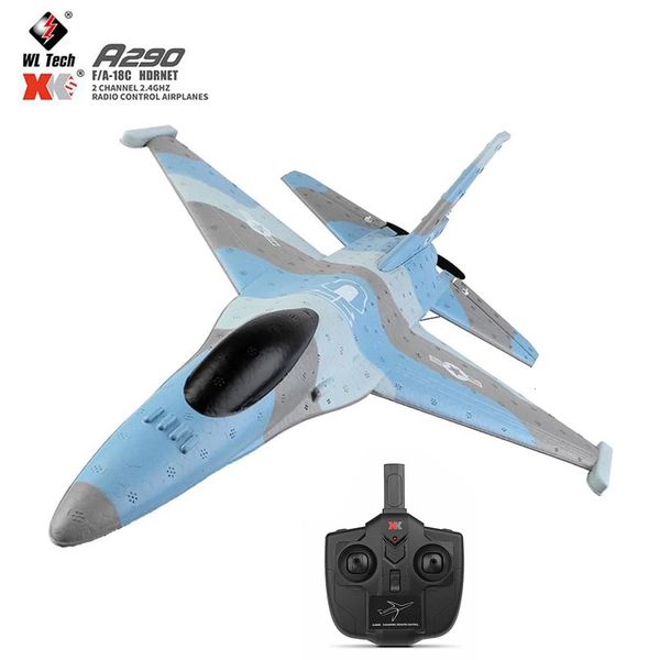 Wltoys XK A290 RC avion 24G télécommande chasseur passe-temps avion planeur 3CH 3D6G système avion Epp Drone envergure jouets 231229