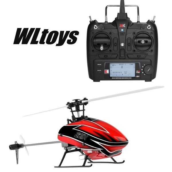 Wltoys XK K110s RC helicóptero BNF 2,4G 6CH 3D 6G sistema Motor sin escobillas Quadcopter Control remoto avión Drone 220321