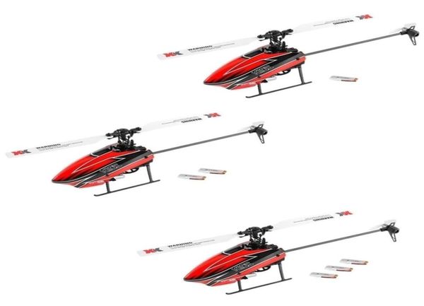 Wltoys XK K110S Drones de control remoto 6CH 3D6G RTF Juguetes Aviones Avión al aire libre Helicóptero RC para principiantes Niños Adultos Regalos 2203417997