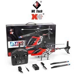 Wltoys Xk V912a RC Hélicoptère 4ch 2.4g Hélicoptère à Hauteur Fixe Double Moteur Amélioré V912 Quadcopter Avion Jouets Pour Enfants Cadeaux