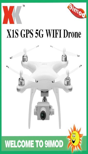 WLTOYS XK X1S RC Drone GPS 5G WiFi 1080p HD Camera Fouraxis Aeronave Quadcoptor con 500 m Distancia de transmisión bidireccional 8128833