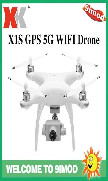 WLTOYS XK X1S RC Drone GPS 5G WiFi 1080p HD Camera Fouraxis Aeronave Quadcoptor con 500 m Distancia de transmisión bidireccional 666617651