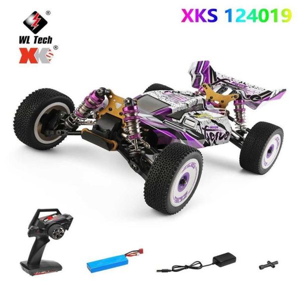 Wltoys XKS 124019 RC Car 112 24GHz RC 4WD Racing OffRoad Drift Car RTR RC juguetes regalo para niños Q07267577567