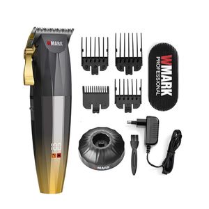 WMARK NG-222 cone-shape Style Professional Rechargeable Clipper Cord cordless Hair Trimmer With High Quality Blade240115