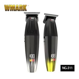 Wmark NG311 Professionele kapper Hair Trimmer Senior roestvrijstalen conische mesmotor 7000rpm 240408