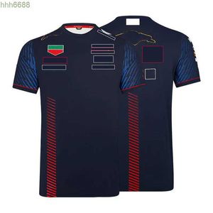 Wo4f Polos pour hommes Nouveau T-shirt Rb F1 Vêtements Fans de Formule 1 Fans de sports extrêmes Vêtements respirants Haut surdimensionné à manches courtes personnalisable