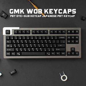 WOB BOW 135 KEYS CHERRY PROFIEL PBT KeyCap kleurstof-sub Japanse aangepaste persoonlijkheid Keycaps voor mechanisch toetsenbord 61/64/68/75/84