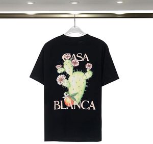 2024 T-shirts Luxe Mens Tshirt Casablanca Luxury Tees for Men Women Top surdimension