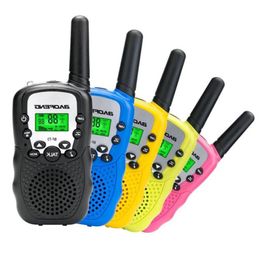 Woki baofeng bf-t3 kids walkie enfants meilleure radio pour le jeu de jouets manuel 2pcs mini sans fil bise pmr446 talkie t3 toki qgilo