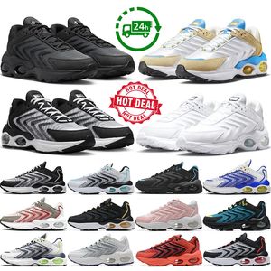 Chaussures de course air max pour hommes femmes TW chaussures triple Noir Midnight Navy Wolf Grey hommes sport baskets baskets baskets