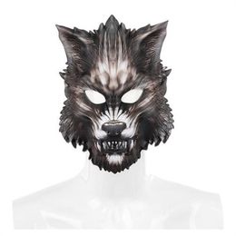 Wolf Mask Halloween Carnival Party Masquerade Ball Eva Half Face Animal Mask