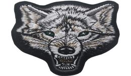 Wolf Naaibegrippen Dierenpatch Borduren Armbanden Opstrijkbaar DIY Voor Kleding Hoeden Overhemden Patches5113361