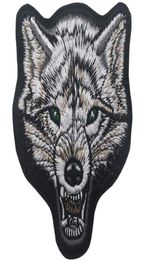 Wolf naaine -noties dieren patch borduurbanden iron op doe -het -zelf voor kledinghoeden shirts patches3375049