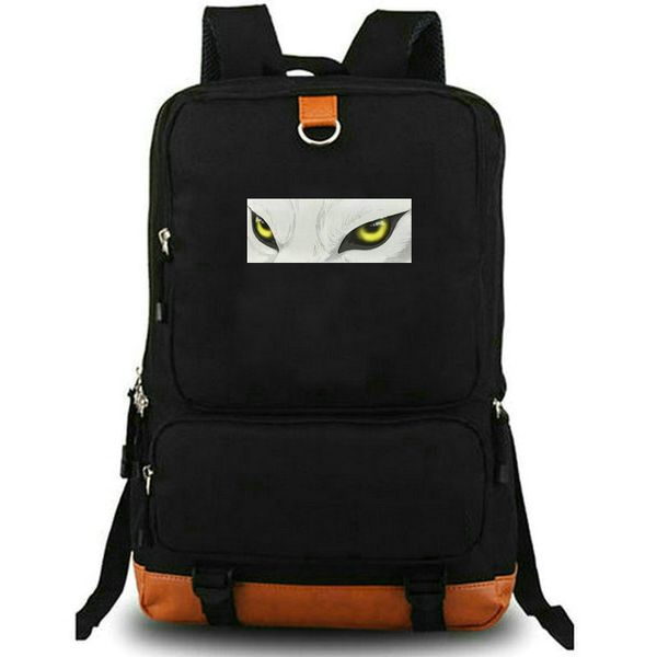 Mochila Wolfs Rain Mochila Kiba Mochila escolar de anime Mochila de dibujos animados Mochila estampada Mochila de ocio Mochila para portátil