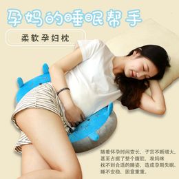 Mujer comodidad abdominal u almohada mamá cuerpo dormido almohadas de lactancia amortiguación de embarazo