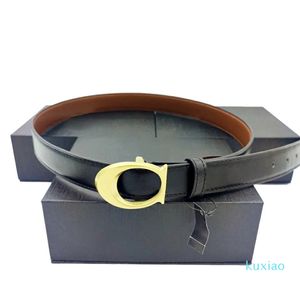 Ceinture femme Largeur 2,5 cm Designer de luxe pour homme or argent dame ceintures de mode hommes en cuir véritable imprimante noire ceintures réglables