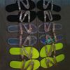 Femme Bling Sandales en cristal Sandales Rome Pantoufles Noir Blanc Strass Slipper Mesdames Summer Beach Chaussures Non-Slip Toile Open Toe Slides Bonne qualité 002
