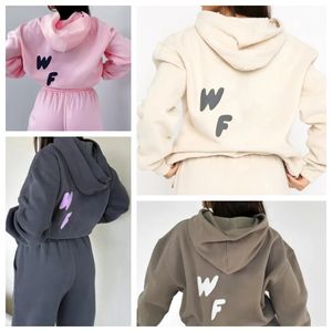 Vrouw kleding ontwerper tracksuit dames hoodie 2 -delige set vrouwen outfits hoodies kleding kleding