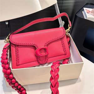 Femme Crochet Tabby Sacs C0AH Sac de créateur Fashion Crossbody Phone Bag Lady Handbag Purse Cuir 10A 2024