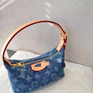Femme Designer Denim toile sacs à main sacs à bandoulière sac sous les bras sac à bandoulière dame petits fourre-tout