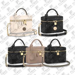 Femme Designer Luxury Fashion Casual Vanity PM Cosmetic Bags Sac à bandoulière crossbodybag Hand Quality Top 5A M45599 M45608 M45780 M45598 POUPE POUR
