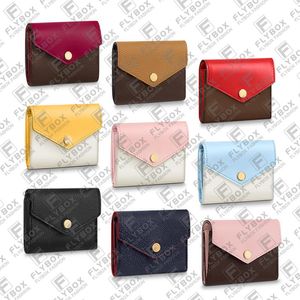 Femme Designer De Luxe Mode Casual ZOE Porte-Monnaie Mini Portefeuille Clé Pochette Haute Qualité TOP 5A M62933 M62932 N60292 N60167 M62935 F2165