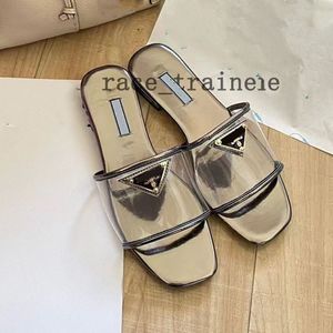 Femme Designer Diapositives Pantoufle Noir Broder Mule Sandale Talon Sliders Maison Slide Été Pantoufles En Cuir Plage Casual Bas Tongs Piscine Dame 3.7 05