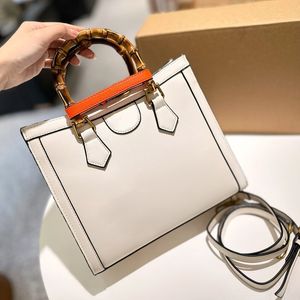 Vrouw Diana Bamboo joint tas handtas ontwerpers matte lederen oksel pakket messenger bag