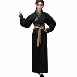 Vrouw Elegante Chinese Hanfu Traditionele Oude Han-dynastie Dans Kostuum Vrouwen Stage Performance Party Nieuwe Jaar Kleding x73Q #
