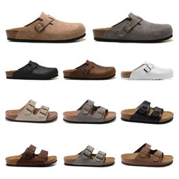 Vrouw Favoriete schuifregelaars Designer Slippels Glijbanen Verstoppen Birkinstock Bostons Beach SandBeach Platform Room Huis Men Berkinnastock Schoenen Berkin Stock Sandalen S S