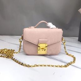 Femme Flap Vintage Classic mini Messenger Bags Luxury Designers Real Leather Women Sacs à main Gaufrage Fleurs Lady Purse chain clutch Crossbody Sac à bandoulière