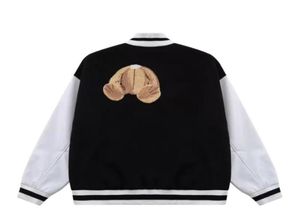 Vrouw Jackets Designer Palm Jacket Embodiery Bear Varsity Baseball Uniform Bears Embodiered Long Sleeve Outswear2529488