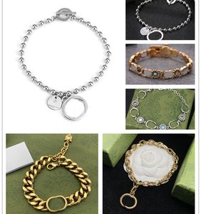 Bijoux de luxe pour femmes, bracelets en argent sterling, bracelets imbriqués de styliste, chaînes à breloques pour hommes, bracelets en diamant