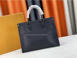 Mujer Luxurys Designer Tote Bag 3A + Calidad Bolso para hombre Cuero genuino Woody Hombro Bolsas de compras Totes de viaje Bolsos Bolsos Diseñadores de gama alta Bolsas